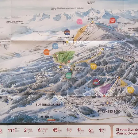 Agreable Dans La Les Gentianes, Aux Pieds Des Pistes De Pyrenees 2000 Апартаменты Bolquere